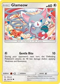 Glameow | 108/156 | Normal | SM - Ultra Prism Glameow | 108/156 | Normal | SM - Ultra Prism