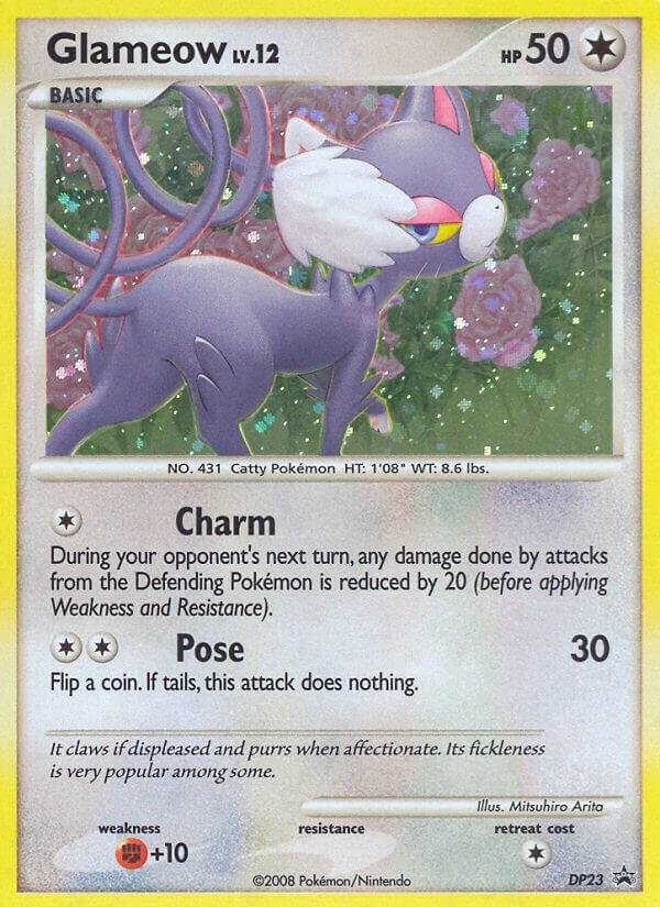 Glameow DP23 Holofoil Diamond and Pearl Promos Glameow DP23 Holofoil Diamond and Pearl Promos