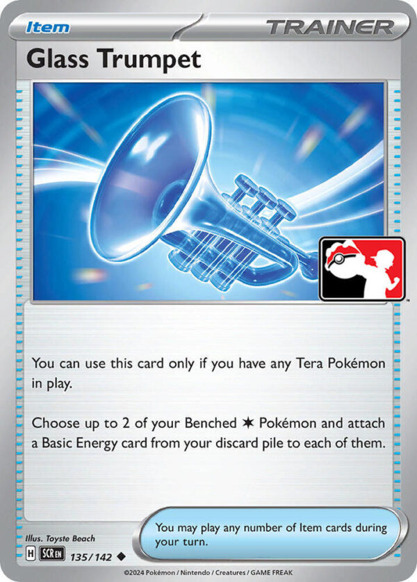 Glass Trumpet 135/142 Normal Prize Pack Series Cards Glass Trumpet 135/142 Normal Prize Pack Series Cards