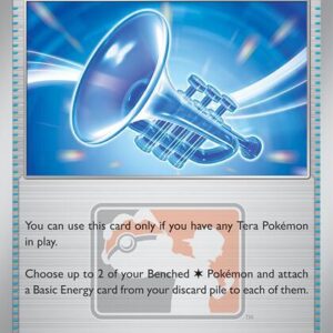 Glass Trumpet 135/142 Reverse Holofoil League & Championship Cards Glass Trumpet 135/142 Reverse Holofoil League & Championship Cards