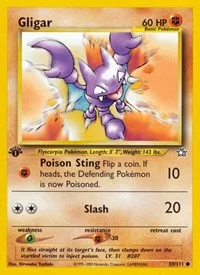 Gligar | 059/111 | 1st Edition | Neo Genesis