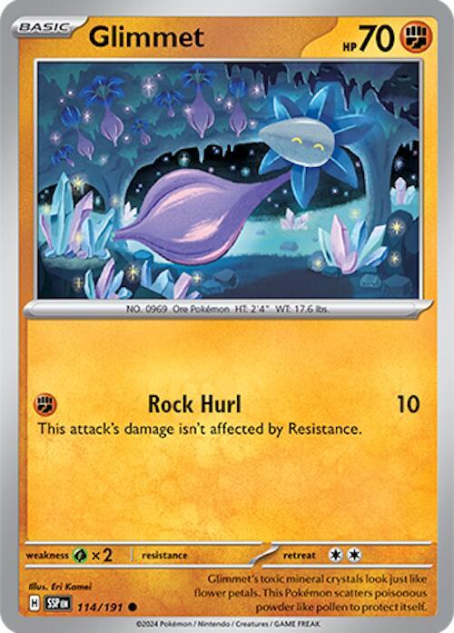 Glimmet 114/191 Normal SV08: Surging Sparks