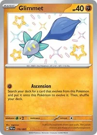 Glimmet | 179/091 | Holofoil | SV: Paldean Fates