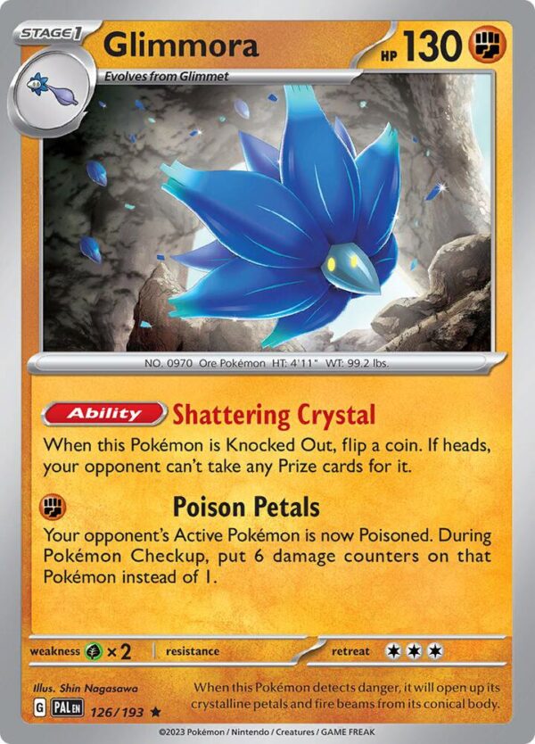 Glimmora 126/193 Holofoil SV02: Paldea Evolved
