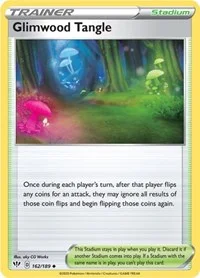 Glimwood Tangle | 162/189 | Reverse Holofoil | SWSH03: Darkness Ablaze