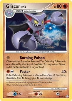 Gliscor 5/146 (DP Legends Awakened) 005/146 Normal Deck Exclusives