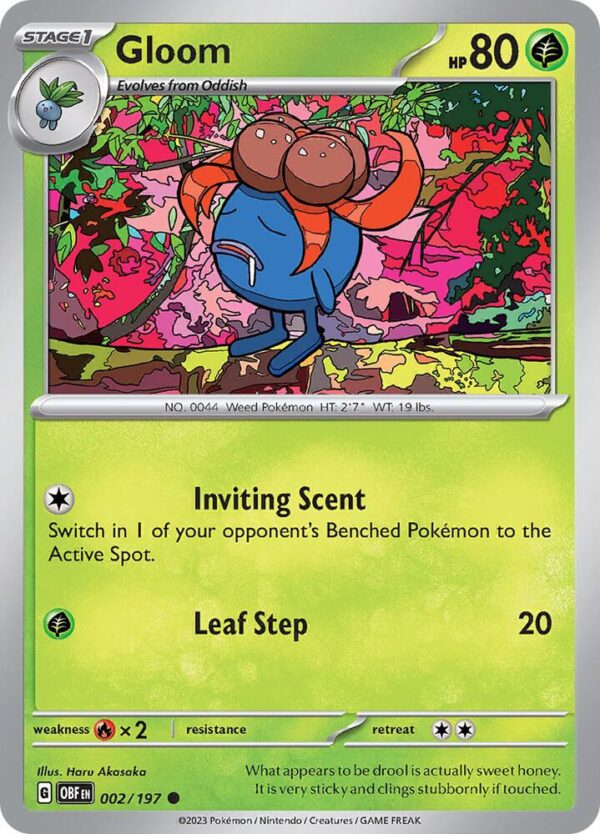 Gloom 002/197 Normal SV03: Obsidian Flames