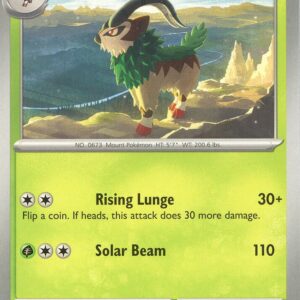 Gogoat 012/198 Reverse Holofoil SV01: Scarlet & Violet Base Set