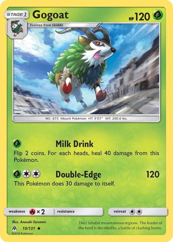 Gogoat 10/131 Reverse Holofoil SM – Forbidden Light