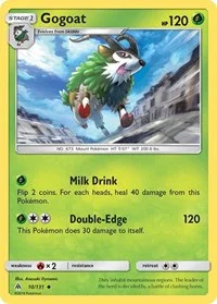 Gogoat | 10/131 | Reverse Holofoil | SM - Forbidden Light Gogoat | 10/131 | Reverse Holofoil | SM - Forbidden Light