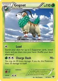 Gogoat | 19/146 | Holofoil | XY Base Set