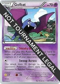 Golbat | 2015 (Patrick Martinez) | 32/119 | Normal | World Championship Decks