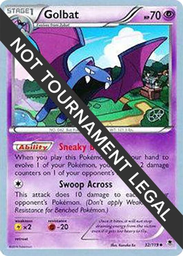 Golbat 2015 (Rowan Stavenow) 32/119 Normal World Championship Decks Golbat 2015 (Rowan Stavenow) 32/119 Normal World Championship Decks