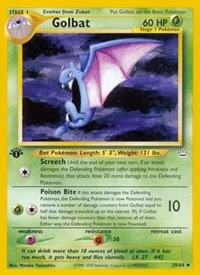 Golbat | 29/64 | 1st Edition | Neo Revelation