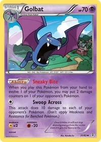 Golbat | 31/83 | Reverse Holofoil | Generations