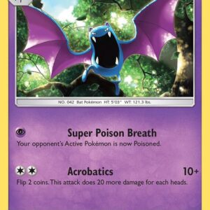 Golbat 55/149 Normal SM Base Set Golbat 55/149 Normal SM Base Set