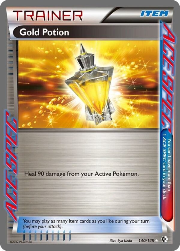 Gold Potion 140/149 Holofoil Boundaries Crossed Gold Potion 140/149 Holofoil Boundaries Crossed