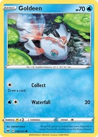 Goldeen (046) | 046/202 | Reverse Holofoil | SWSH01: Sword & Shield Base Set Goldeen (046) | 046/202 | Reverse Holofoil | SWSH01: Sword & Shield Base Set