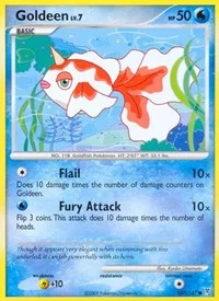 Goldeen | 107 | Reverse Holofoil | Supreme Victors
