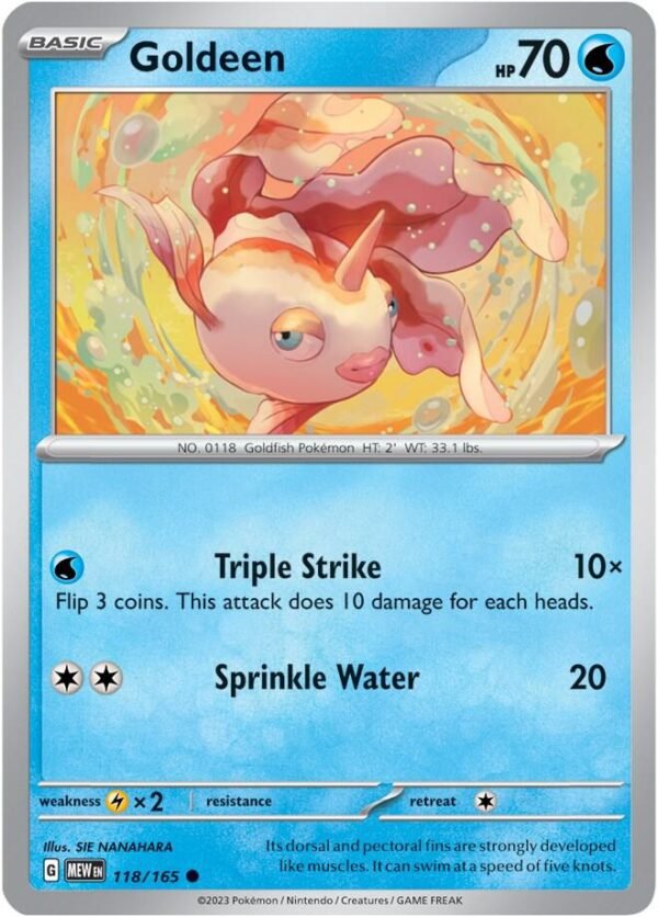 Goldeen 118/165 Normal SV: Scarlet & Violet 151