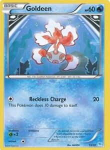 Goldeen (26) 26/30 Normal XY Trainer Kit: Pikachu Libre & Suicune