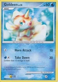 Goldeen | 3/12 | Normal | DP Trainer Kit: Manaphy & Lucario