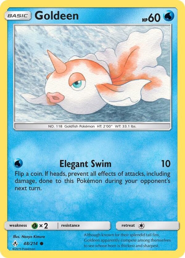 Goldeen 48/214 Normal SM – Unbroken Bonds