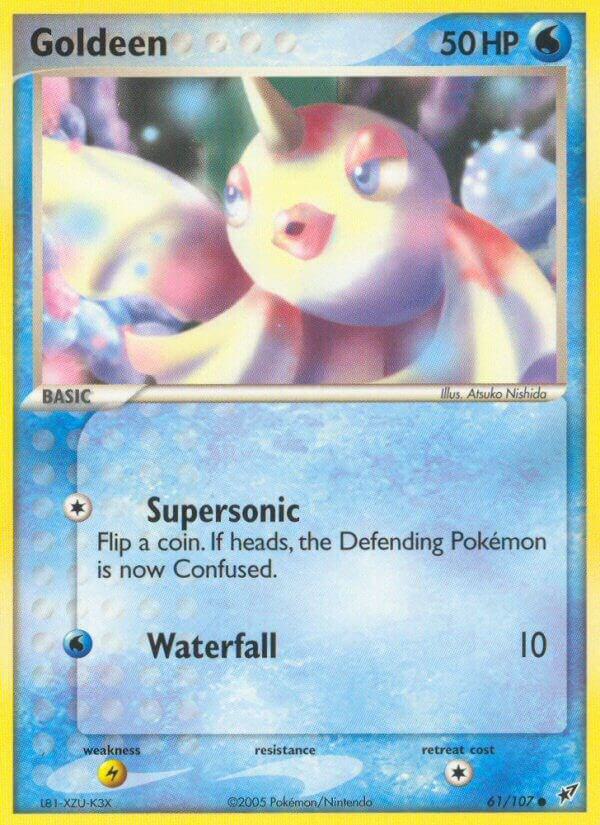 Goldeen 61/107 Reverse Holofoil Deoxys Goldeen 61/107 Reverse Holofoil Deoxys
