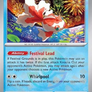 Goldeen (Poke Ball Pattern) 020/131 Holofoil SV: Prismatic Evolutions Goldeen (Poke Ball Pattern) 020/131 Holofoil SV: Prismatic Evolutions