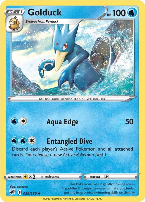 Golduck 029/189 Normal SWSH10: Astral Radiance