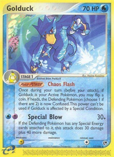 Golduck 17/100 Normal Sandstorm Golduck 17/100 Normal Sandstorm
