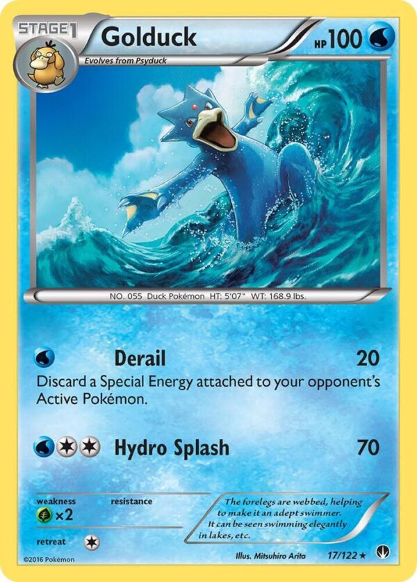 Golduck 17/122 Normal XY – BREAKpoint