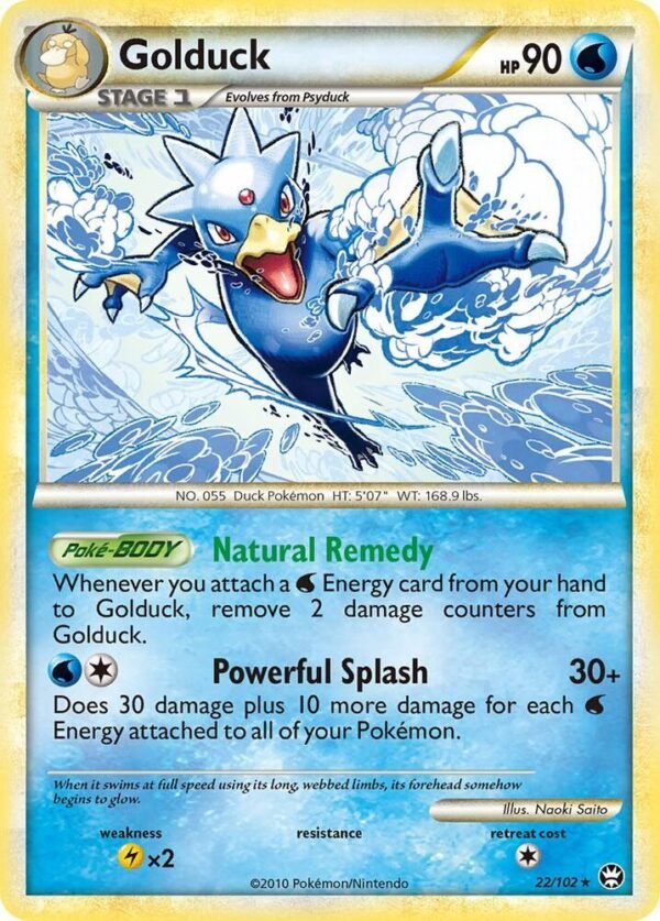 Golduck 22/102 Normal Triumphant Golduck 22/102 Normal Triumphant