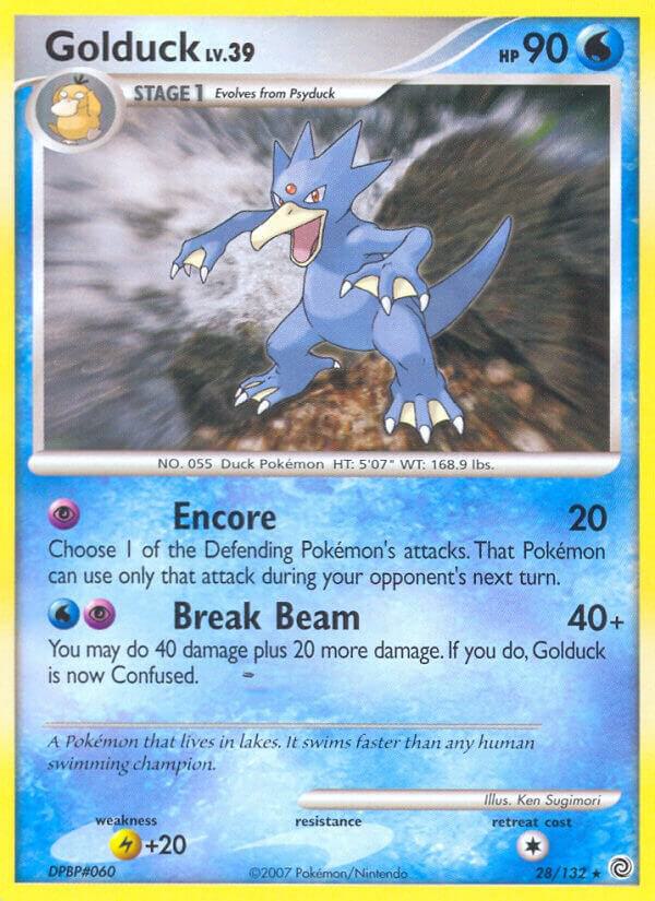 Golduck 28/132 Reverse Holofoil Secret Wonders Golduck 28/132 Reverse Holofoil Secret Wonders