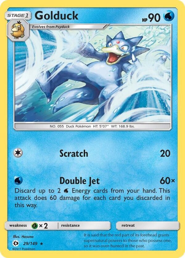 Golduck 29/149 Normal SM Base Set