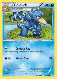 Golduck (34) | 34/149 | Reverse Holofoil | Boundaries Crossed