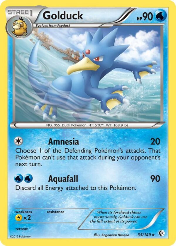 Golduck (35) 35/149 Normal Boundaries Crossed