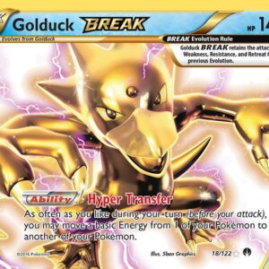 Golduck BREAK 18/122 Holofoil XY – BREAKpoint Golduck BREAK 18/122 Holofoil XY – BREAKpoint