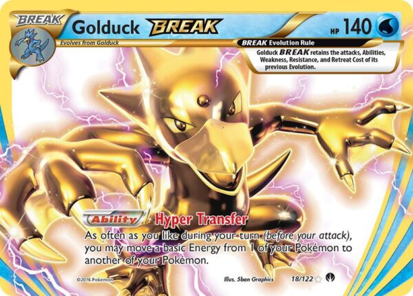 Golduck BREAK 18/122 Holofoil XY – BREAKpoint