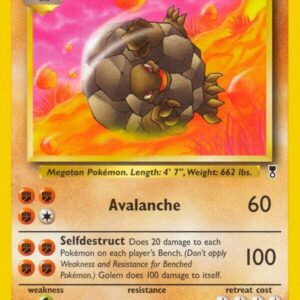 Golem 024/110 Reverse Holofoil Legendary Collection