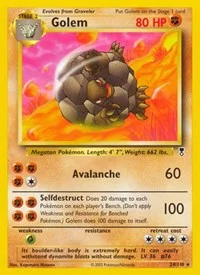 Golem | 024/110 | Reverse Holofoil | Legendary Collection