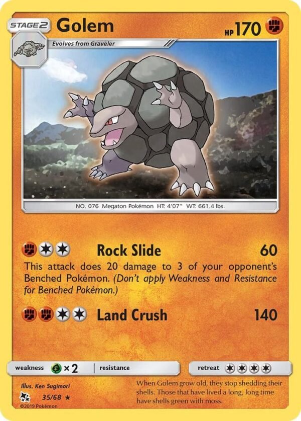 Golem 35/68 Normal Hidden Fates