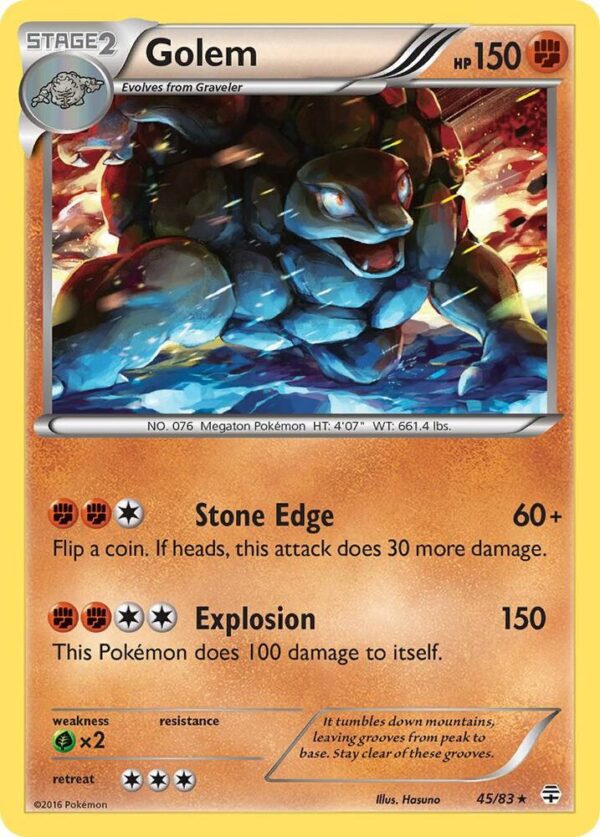 Golem 45/83 Holofoil Generations