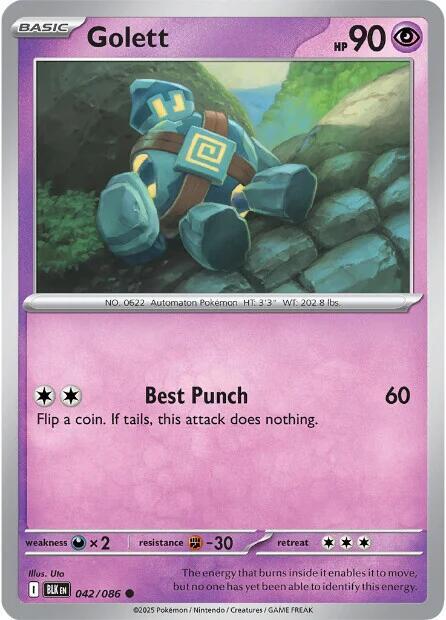 Golett 042/086 Normal SV: Black Bolt Golett 042/086 Normal SV: Black Bolt