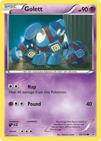 Golett | 58/124 | Reverse Holofoil | Dragons Exalted