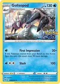 Golisopod | 026/078 | Holofoil | Pokemon GO