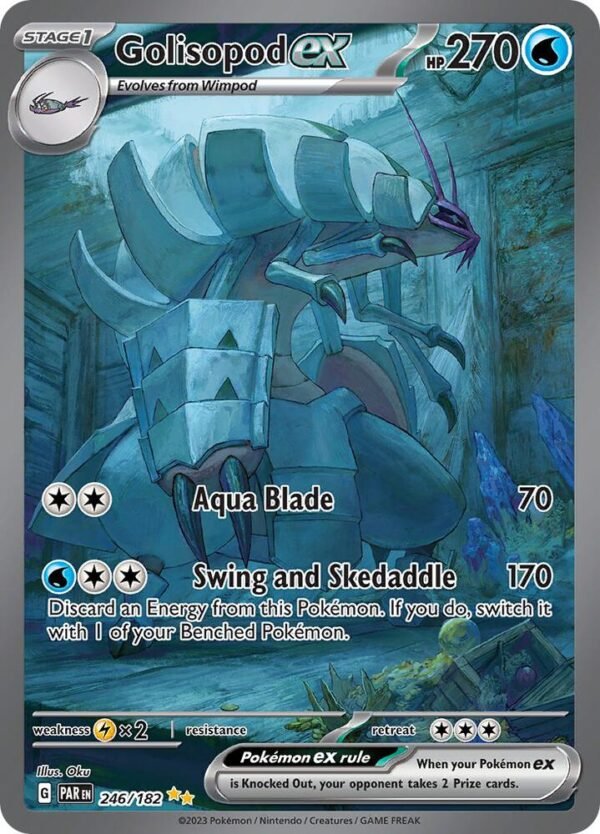 Golisopod ex 246/182 Holofoil SV04: Paradox Rift Golisopod ex 246/182 Holofoil SV04: Paradox Rift