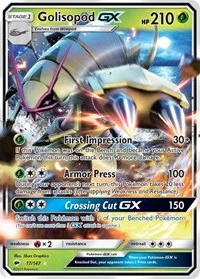 Golisopod GX | 17/147 | Holofoil | SM - Burning Shadows