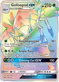 Golisopod GX (Secret) | 148/147 | Holofoil | SM - Burning Shadows