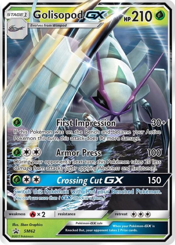 Golisopod GX SM62 Holofoil SM Promos